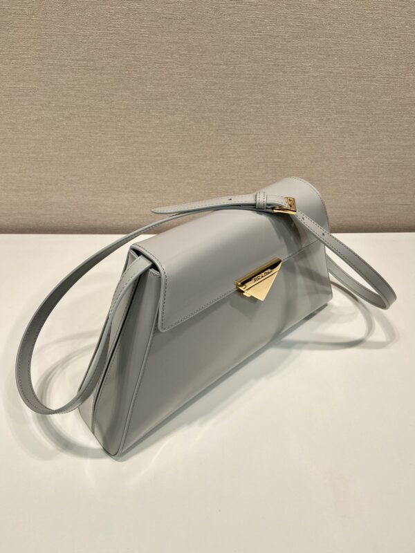 Prada brushed leather handbag