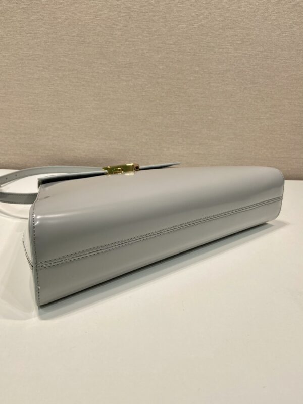 Prada brushed leather handbag