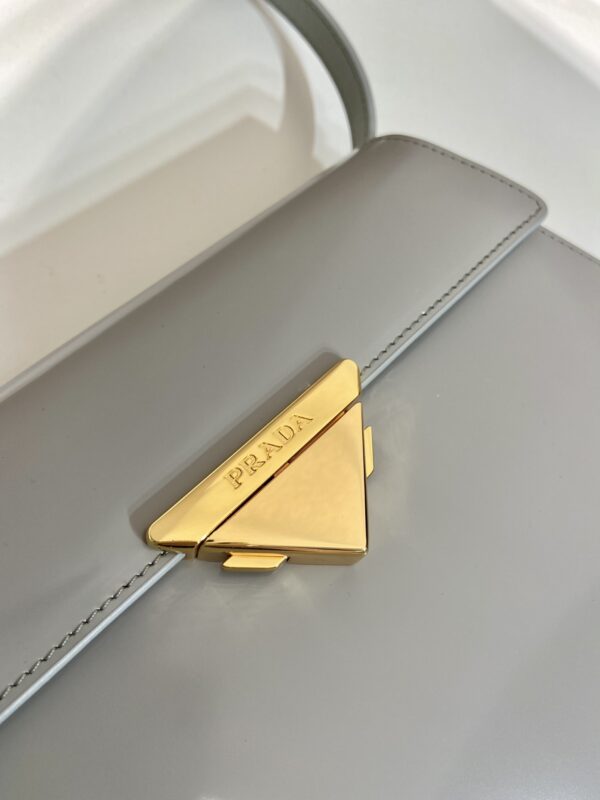 Prada brushed leather handbag