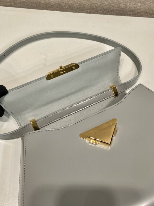 Prada brushed leather handbag