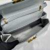 Prada brushed leather handbag