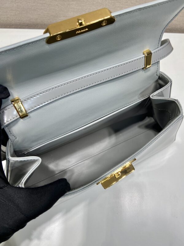 Prada brushed leather handbag