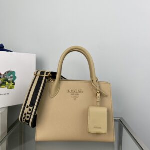 Prada Monochrome small Saffiano bag