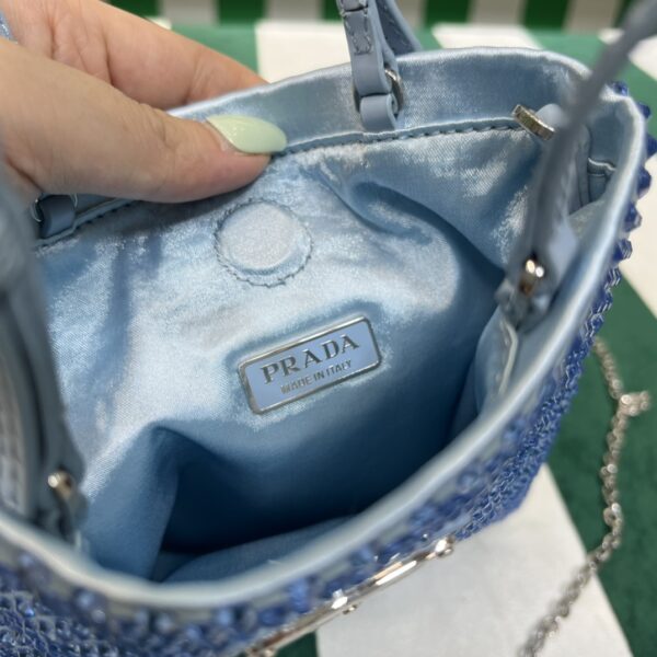 Prada Satin handbag with crystals