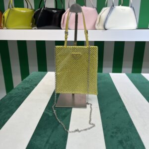 Prada Satin handbag with crystals
