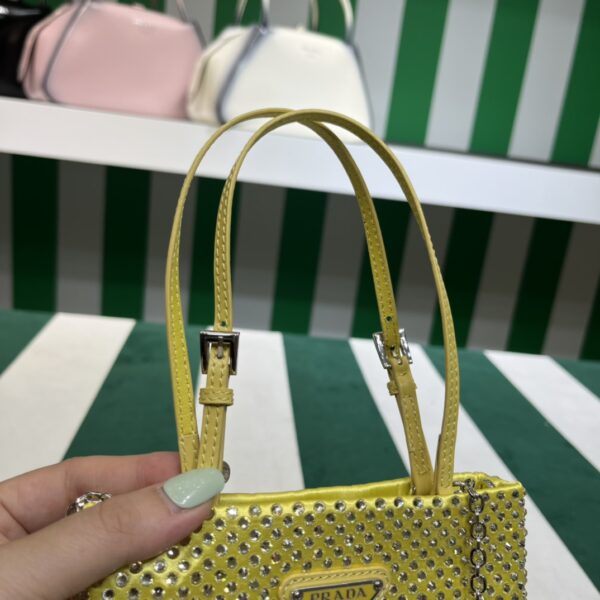 Prada Satin handbag with crystals