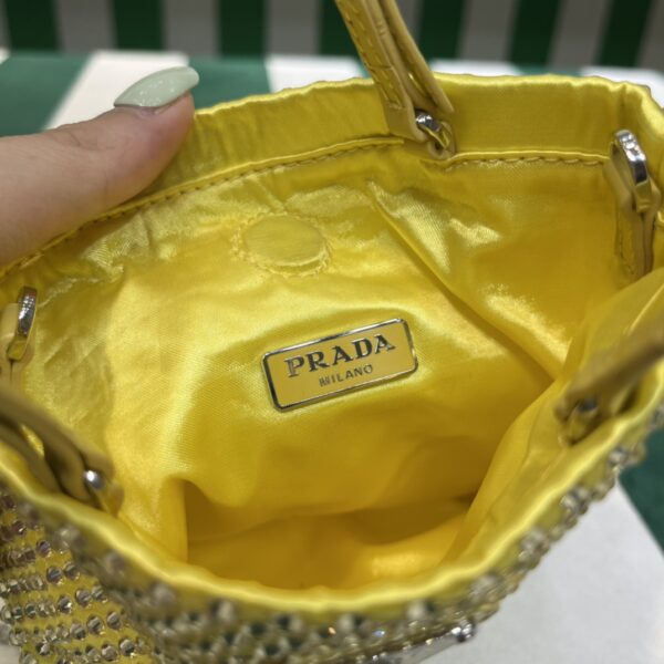 Prada Satin handbag with crystals