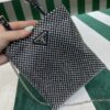 Prada Satin handbag with crystals