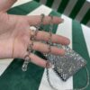 Prada Satin handbag with crystals