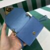 Prada Saffiano leather card holder with shoulder strap