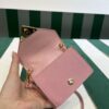 Prada Saffiano leather card holder with shoulder strap