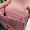 Prada Saffiano leather card holder with shoulder strap