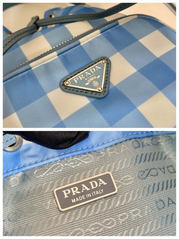 Prada Duet printed Re-Nylon bag