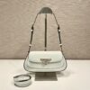 Prada Brushed leather shoulder bag