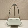 Prada Brushed leather shoulder bag