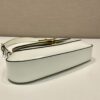 Prada Brushed leather shoulder bag