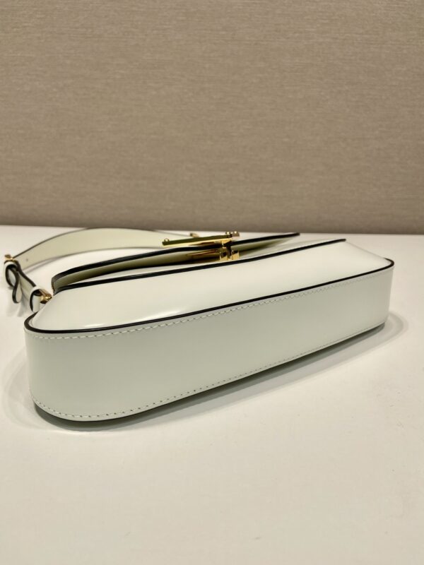 Prada Brushed leather shoulder bag
