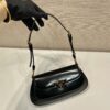 Prada Brushed leather shoulder bag