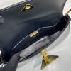 Prada Brushed leather shoulder bag