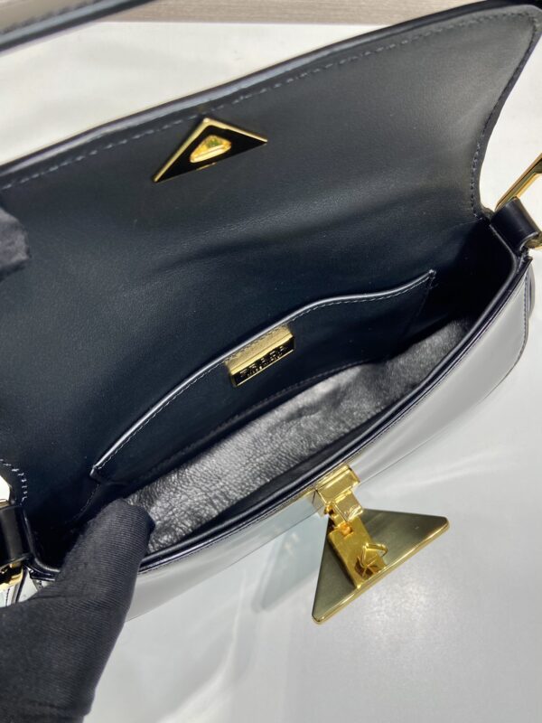 Prada Brushed leather shoulder bag
