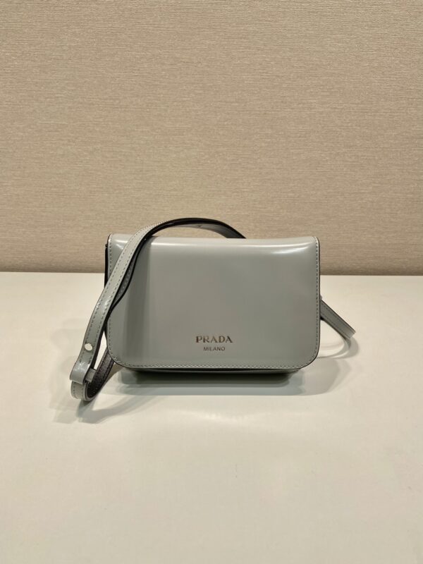 Prada Brushed leather mini-bag with shoulder strap