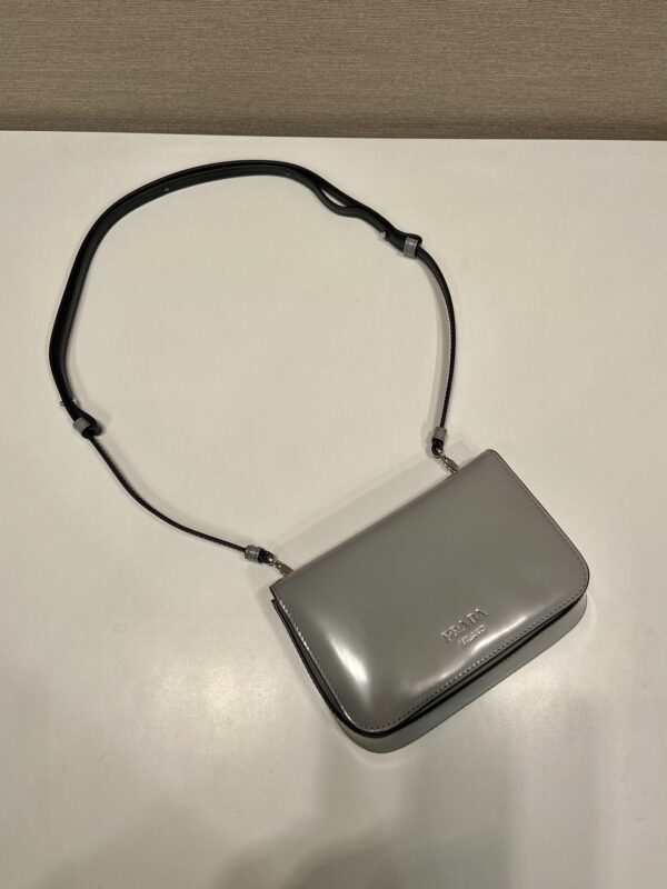 Prada Brushed leather mini-bag with shoulder strap