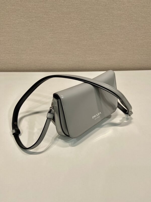 Prada Brushed leather mini-bag with shoulder strap