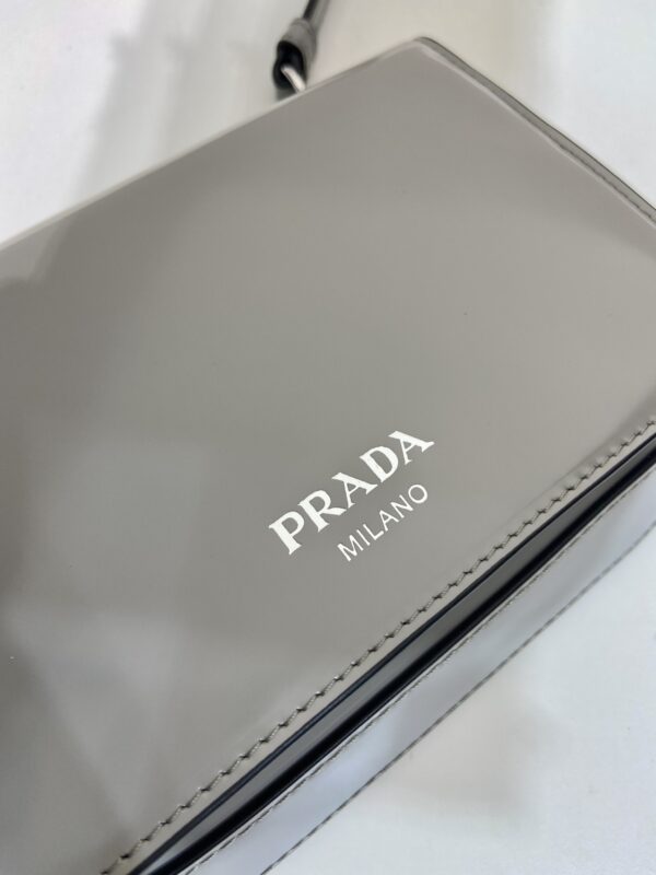 Prada Brushed leather mini-bag with shoulder strap