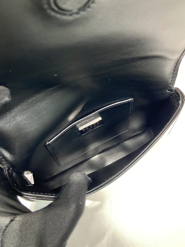 Prada Brushed leather mini-bag with shoulder strap