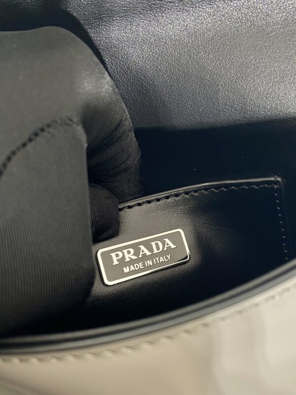 Prada Brushed leather mini-bag with shoulder strap