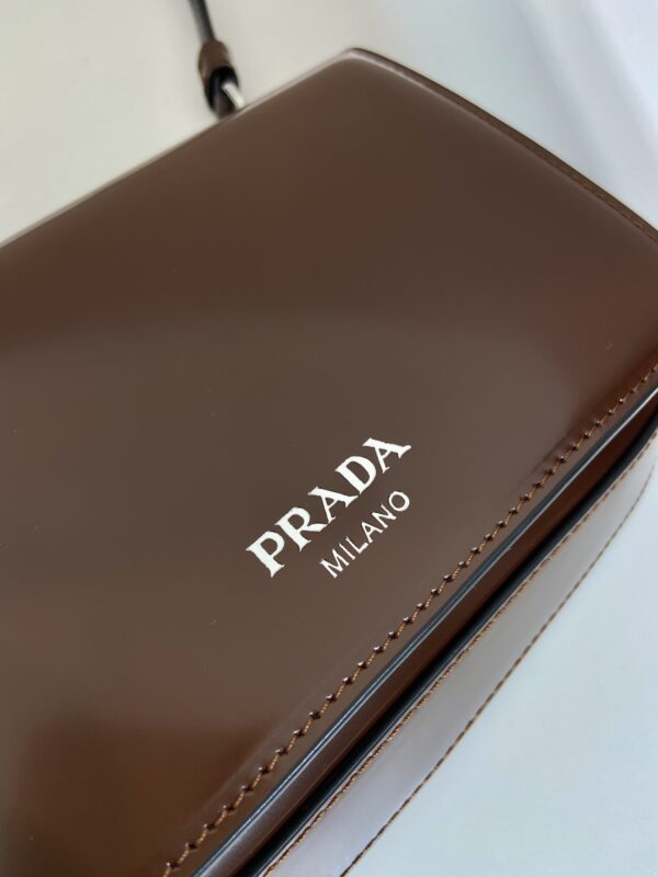 Prada Brushed leather mini-bag with shoulder strap