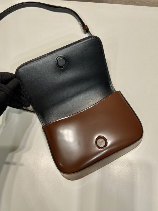 Prada Brushed leather mini-bag with shoulder strap