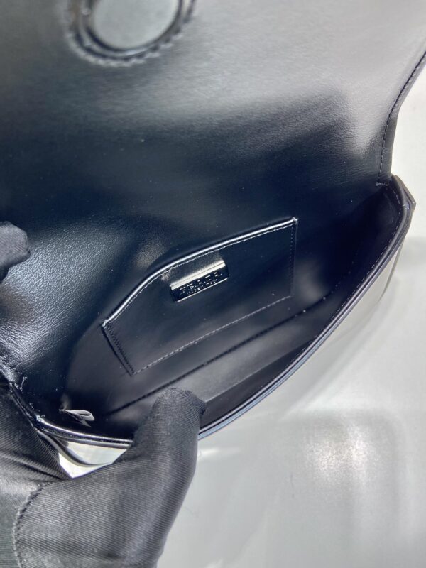 Prada Brushed leather mini-bag with shoulder strap