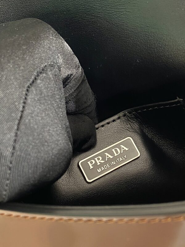 Prada Brushed leather mini-bag with shoulder strap