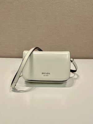 Prada Brushed leather mini-bag with shoulder strap