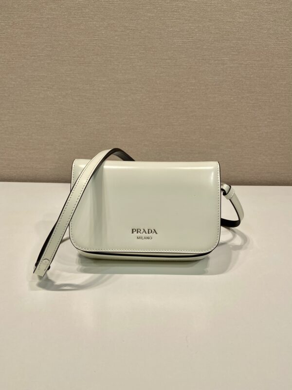 Prada Brushed leather mini-bag with shoulder strap
