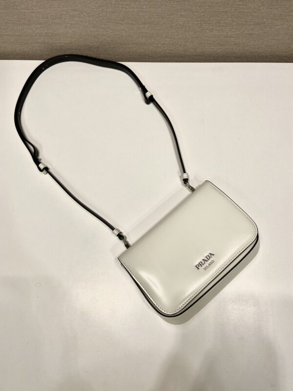 Prada Brushed leather mini-bag with shoulder strap