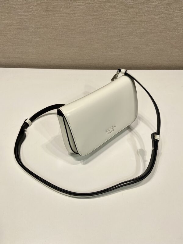Prada Brushed leather mini-bag with shoulder strap