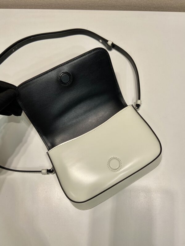 Prada Brushed leather mini-bag with shoulder strap