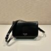 Prada Brushed leather mini-bag with shoulder strap