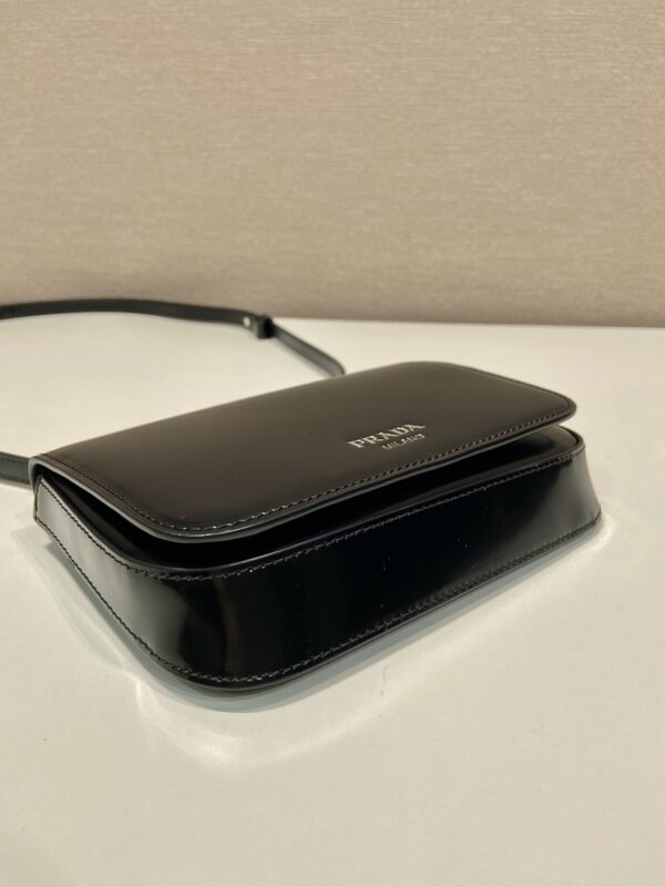 Prada Brushed leather mini-bag with shoulder strap