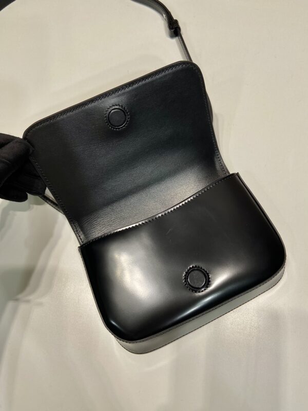 Prada Brushed leather mini-bag with shoulder strap