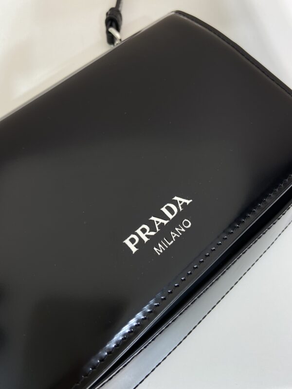 Prada Brushed leather mini-bag with shoulder strap