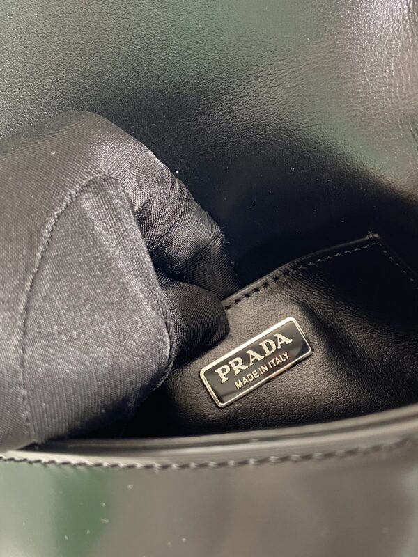 Prada Brushed leather mini-bag with shoulder strap