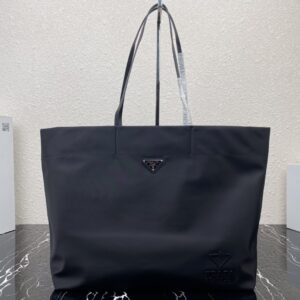 Prada Re-nylon And Saffiano Leather Tote Bag