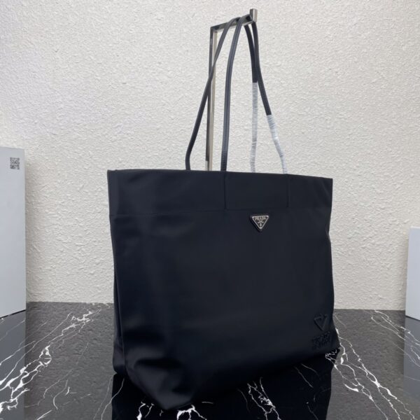 Prada Re-nylon And Saffiano Leather Tote Bag