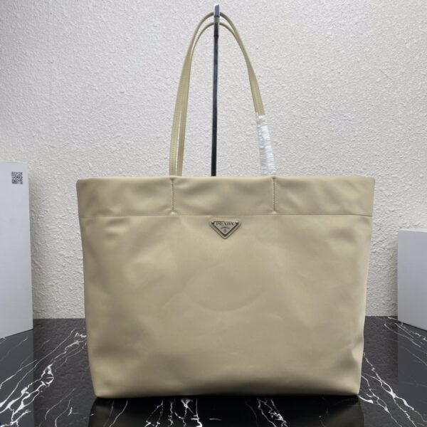 Prada Re-nylon And Saffiano Leather Tote Bag