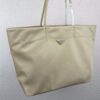 Prada Re-nylon And Saffiano Leather Tote Bag