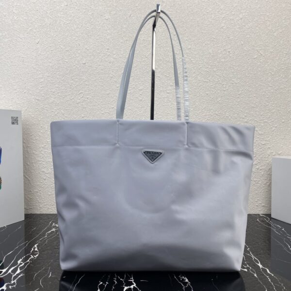 Prada Re-nylon And Saffiano Leather Tote Bag