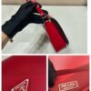 Prada Brushed leather shoulder bag